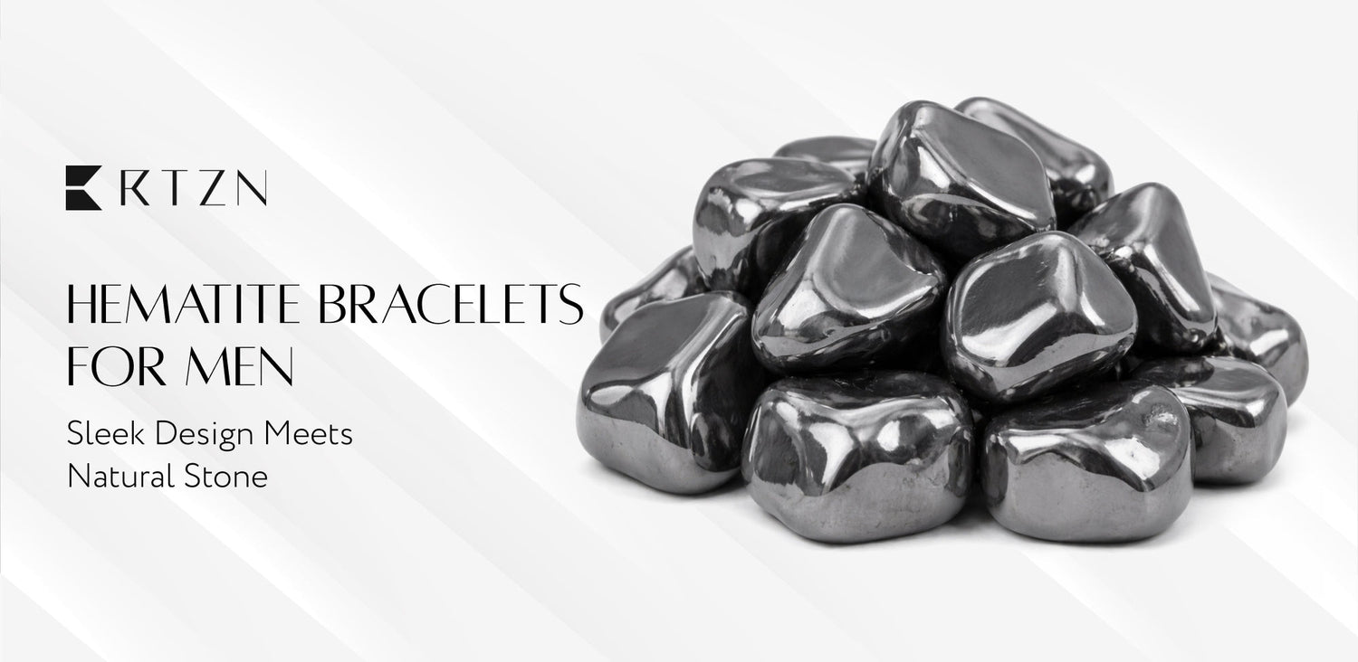 Hematite Bracelets for Men - Sleek Design Meets Natural Stone