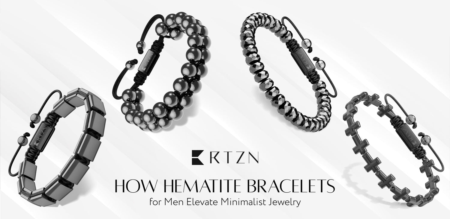 How Hematite Bracelets for Men Elevate Minimalist Jewelry
