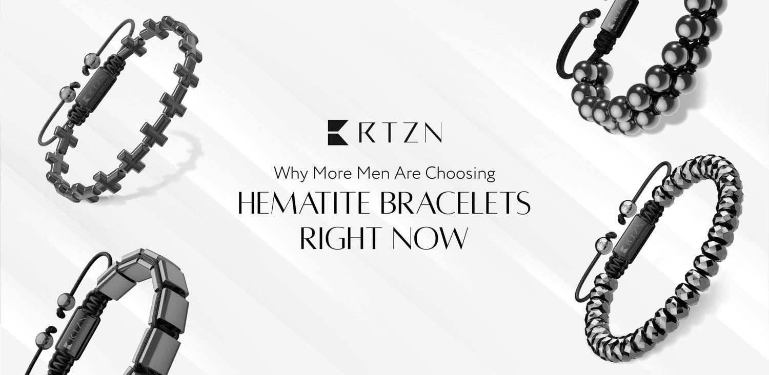 Why More Men Are Choosing Hematite Bracelets Right Now