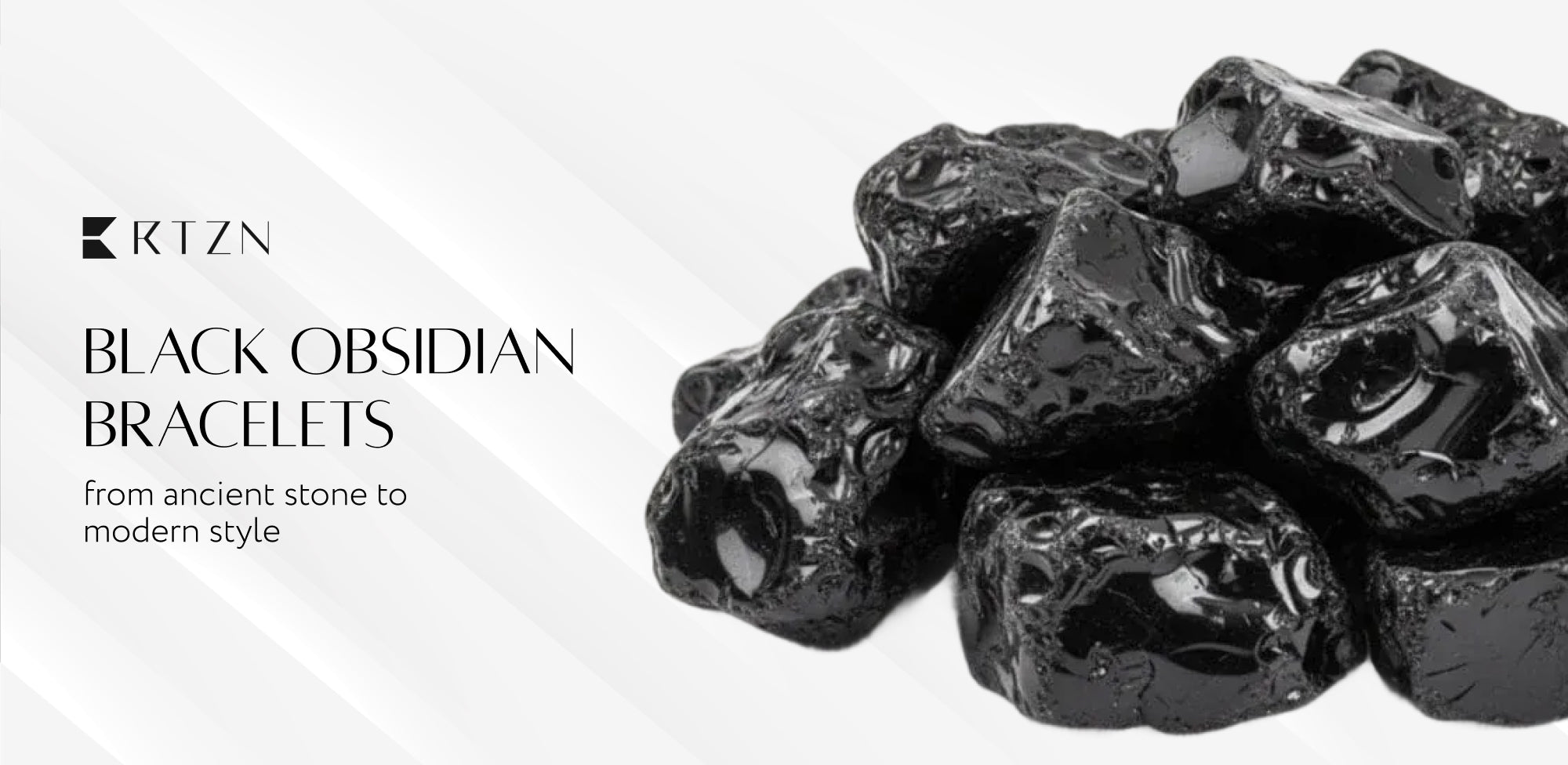 Black Obsidian Bracelets From Ancient Stone to Modern Style