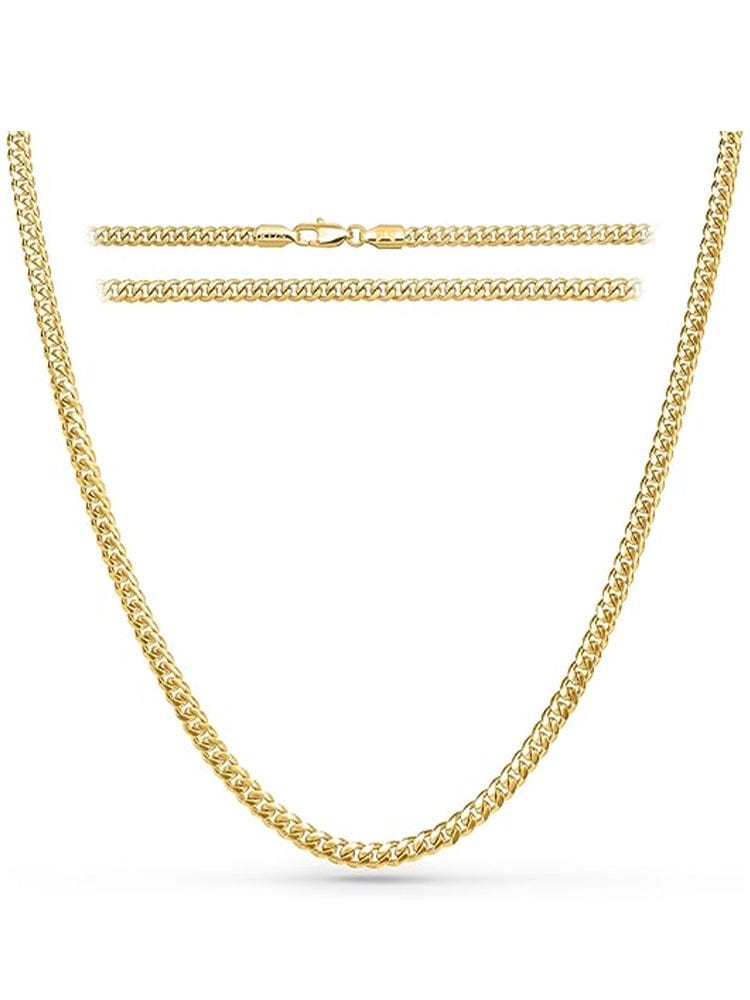 Gold Cuban Link Chain (3.5mm)