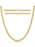 Gold Cuban Link Chain (5mm) RTZN