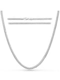 Silver Cuban Link Chain (3.5mm) RTZN