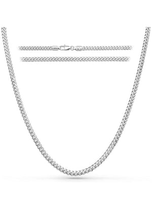 Silver Cuban Link Chain (3.5mm)