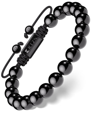 Black Obsidian Beaded Bracelet - Bali