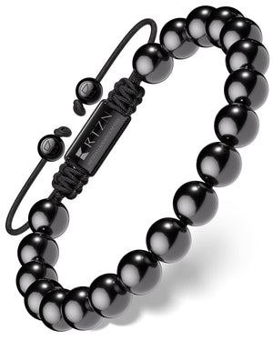 Black Tourmaline Beaded Bracelet - Bali