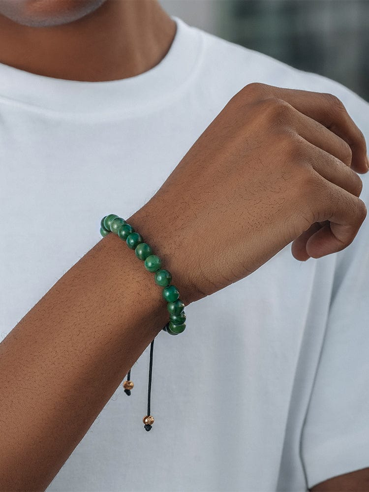 Jade Beaded Bracelet - Bali