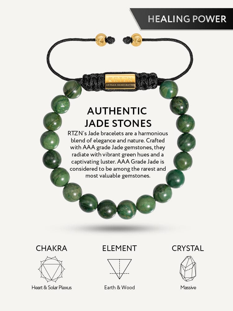 Jade Beaded Bracelet - Bali