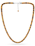 Tiger Eye Beaded Necklace RTZN
