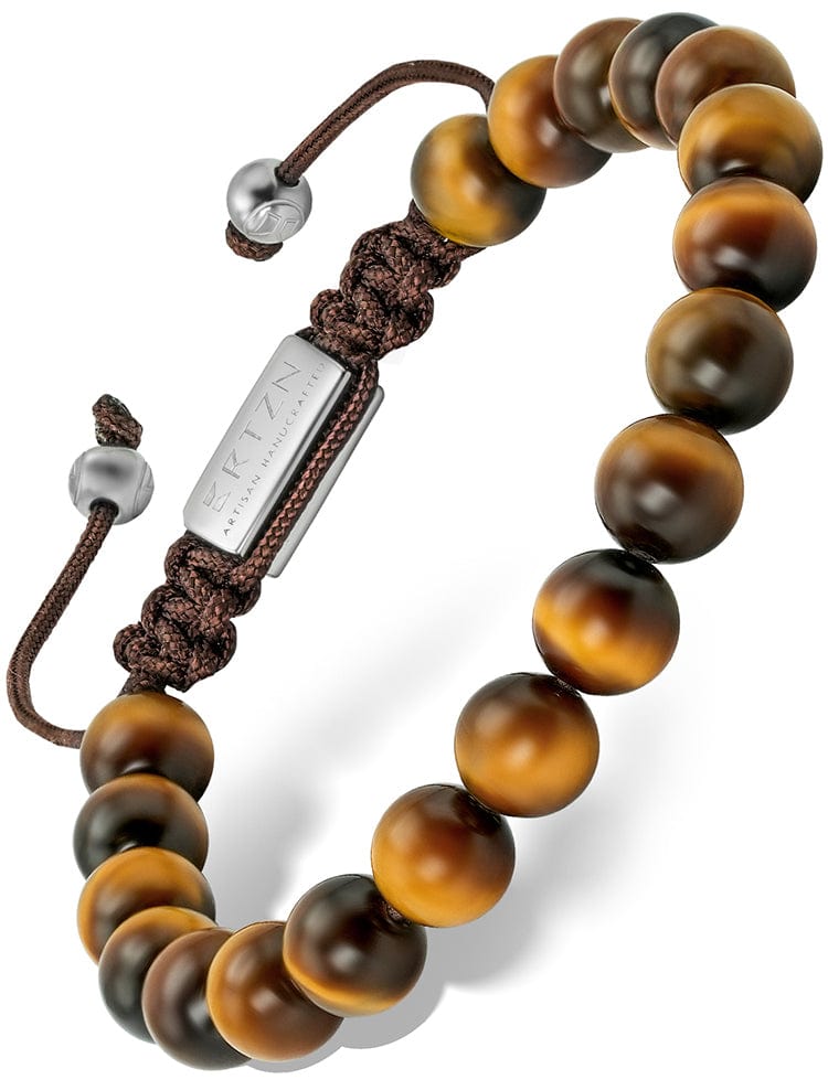 Men's Tiger’s Eye Beaded Bracelet - Bali