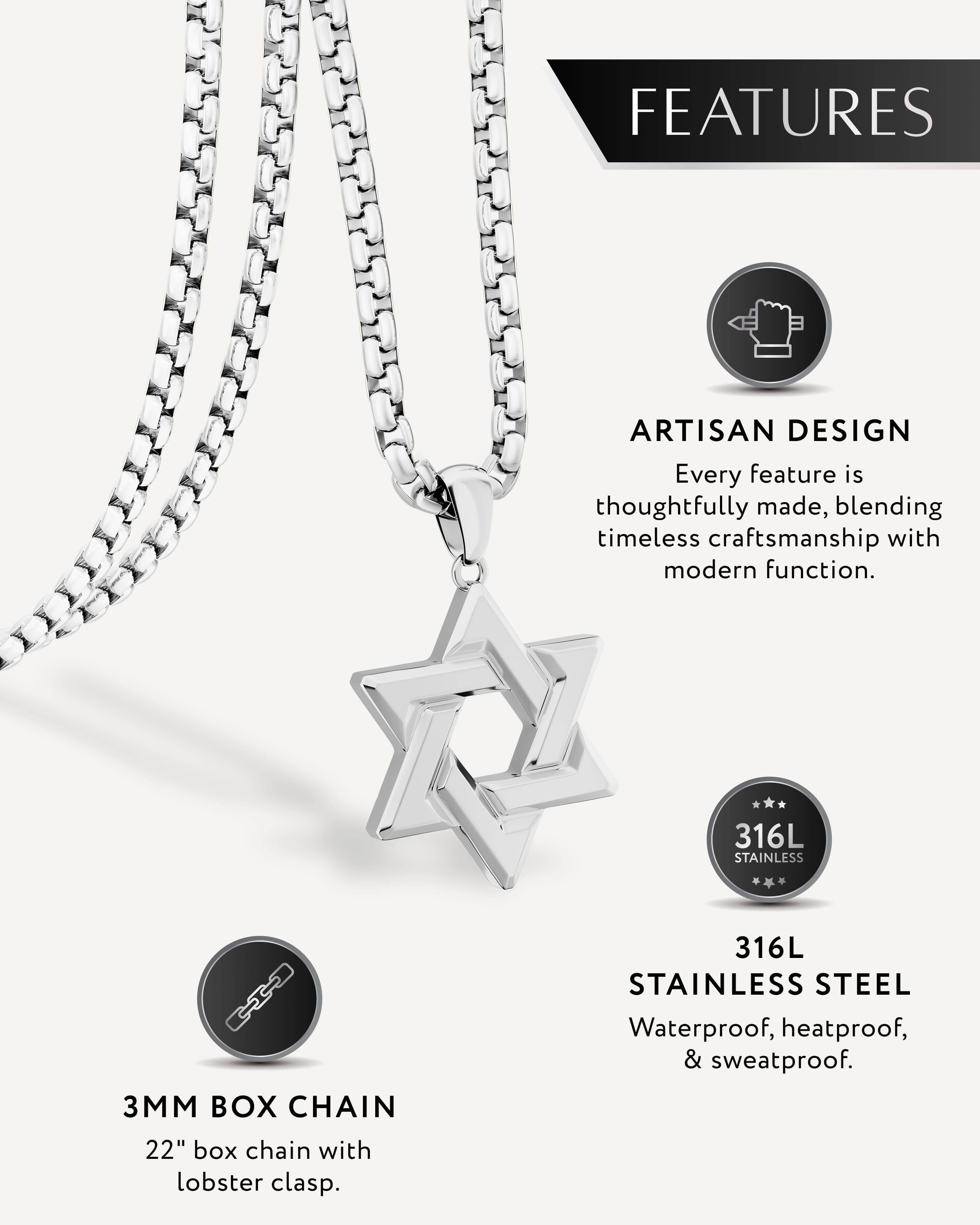 Star of David Pendant (Silver)